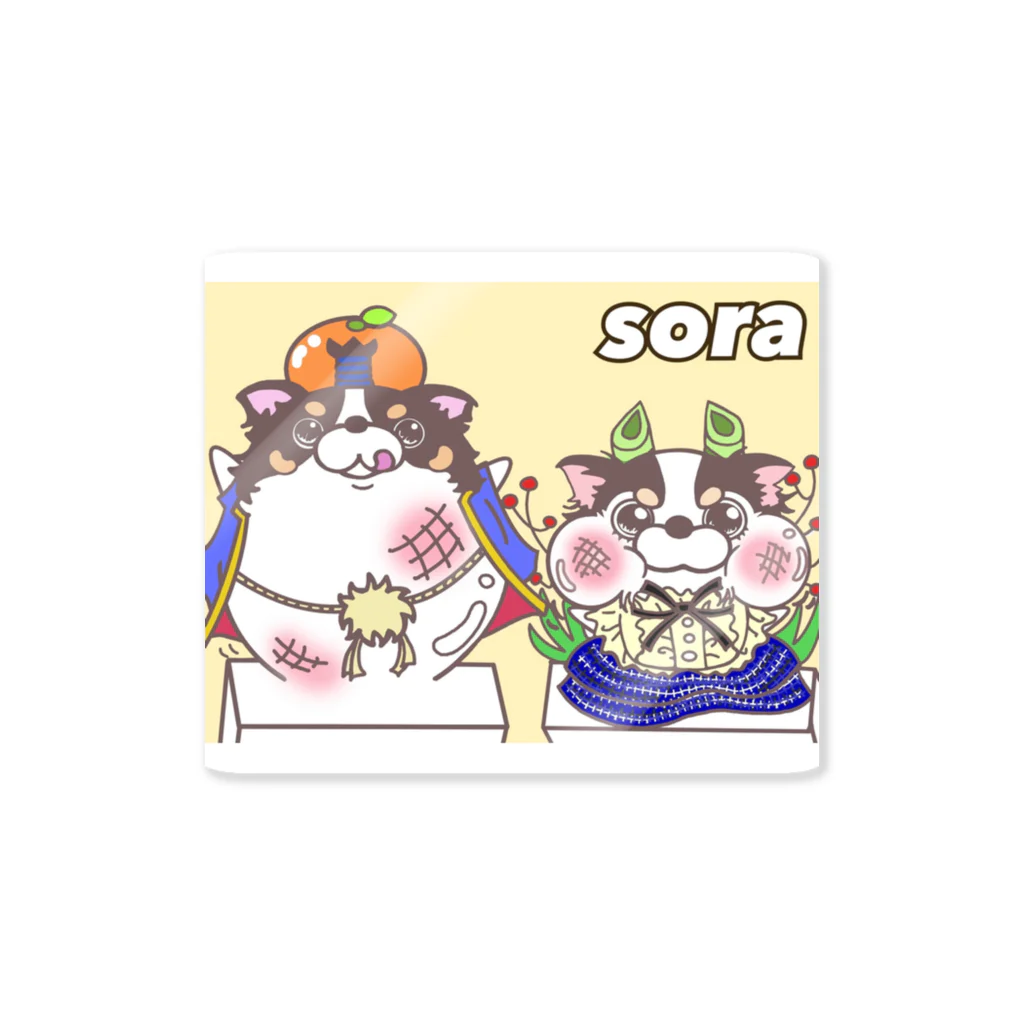 🌈🐶宇宙(sora)の部屋❤️の宇宙(sora)グッズ ステッカー