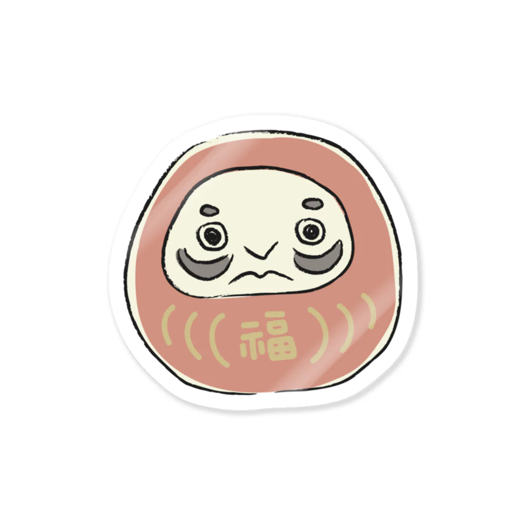 もな / monaのゆるだるま Sticker