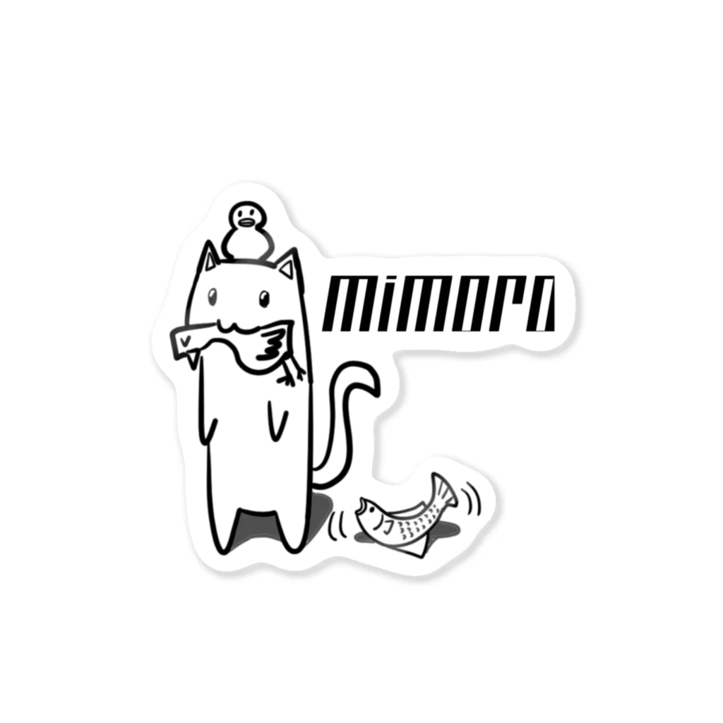 中洲ユウのmimoranimal Sticker