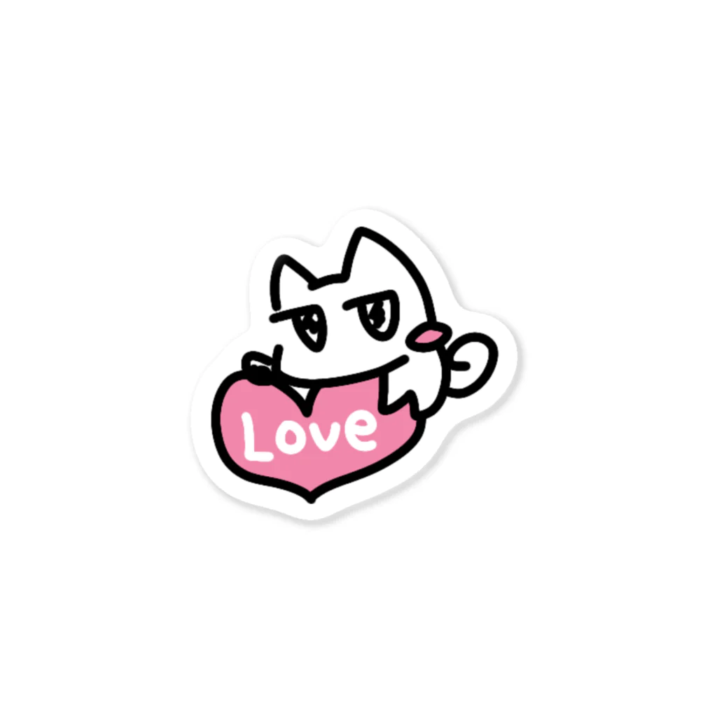 crybabyrabbit's shopのLove with Gochan(-ω-) Sticker