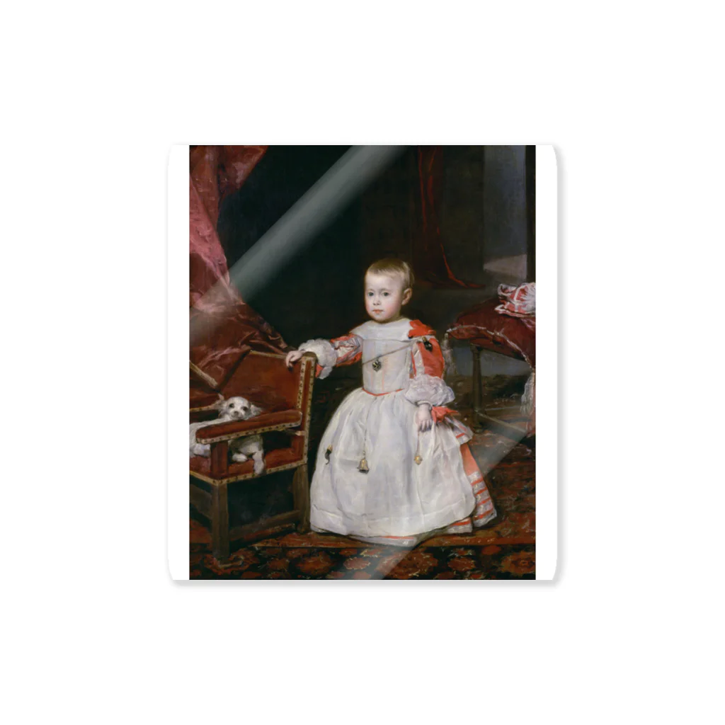 世界美術商店の皇太子フェリペ・プロスぺロの肖像 / Portrait of Prince Philip Prospero Sticker