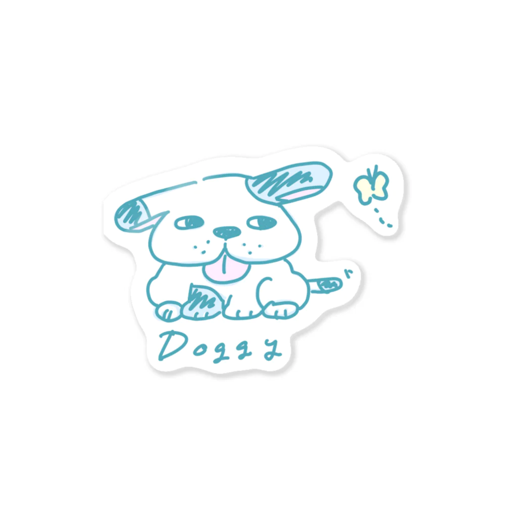 Shiroのかわいい犬　落書きver. Sticker