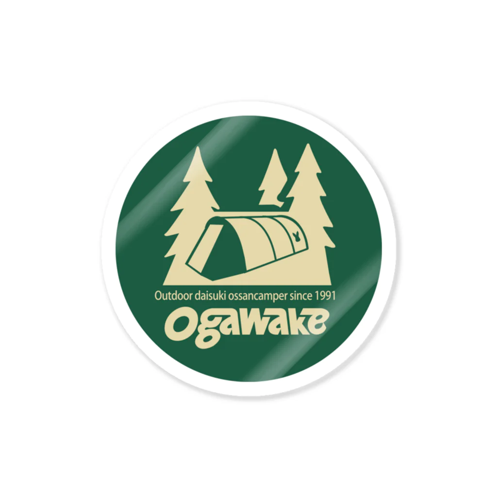 秘密結社ラビットシャドー団のOGAWAKE 스티커