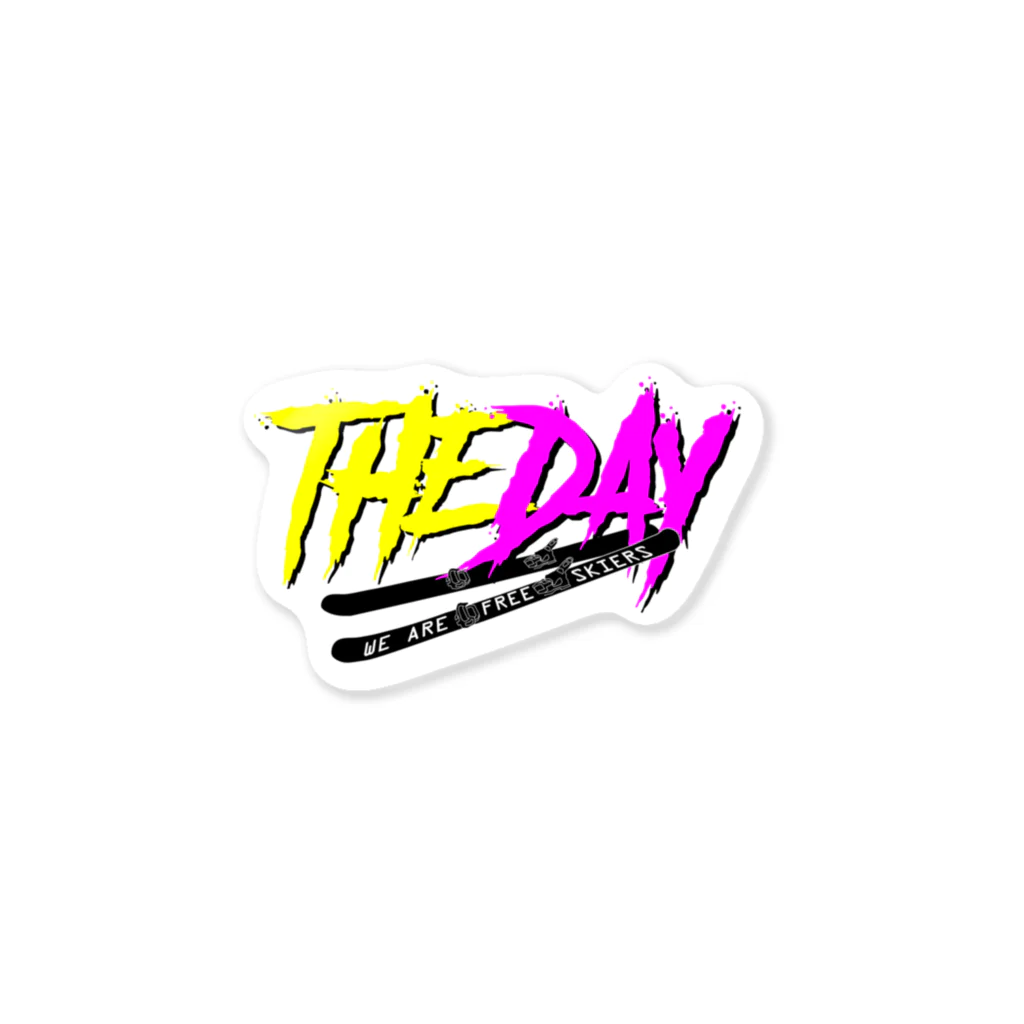 KEN FREESKI FACTORYのTHE DAY　ステッカー ステッカー