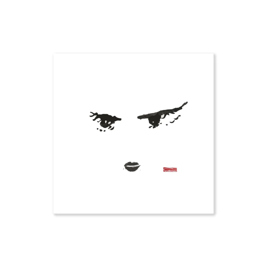 忍野堂 -OSHINODO-のまなざし Sticker