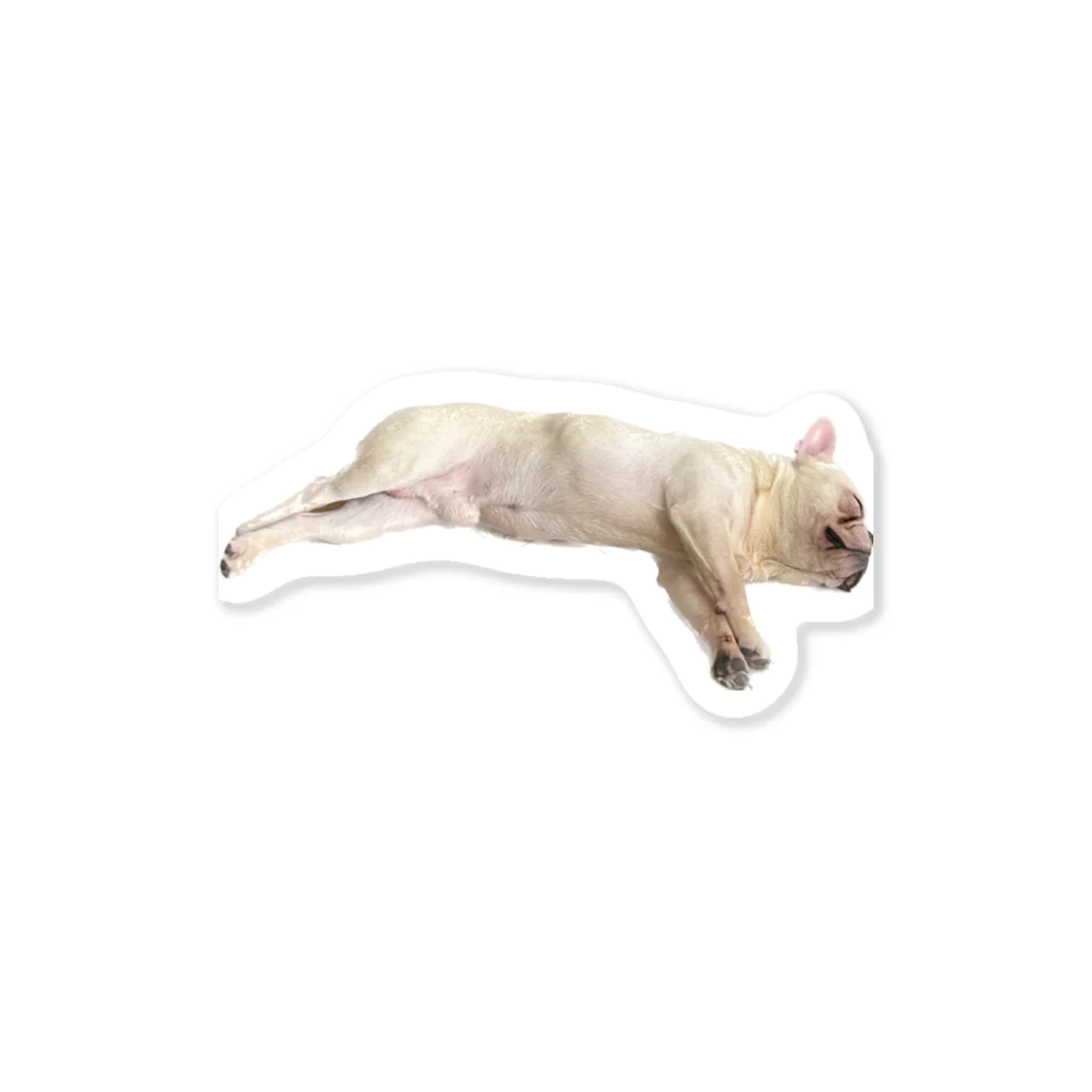 包夢餡子🥟🥢の寝てる犬 Sticker