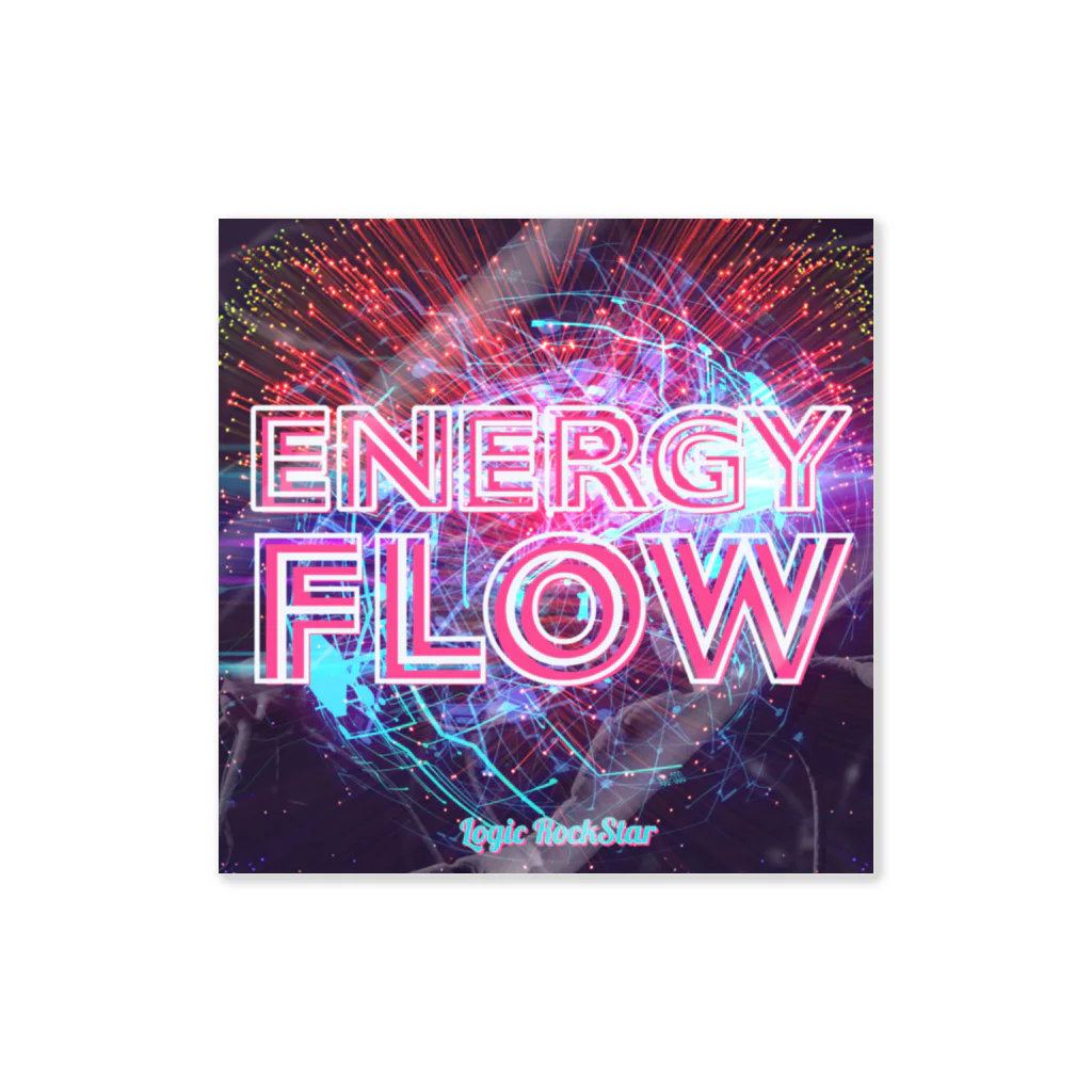 Logic RockStar のENERGY FLOW ステッカー