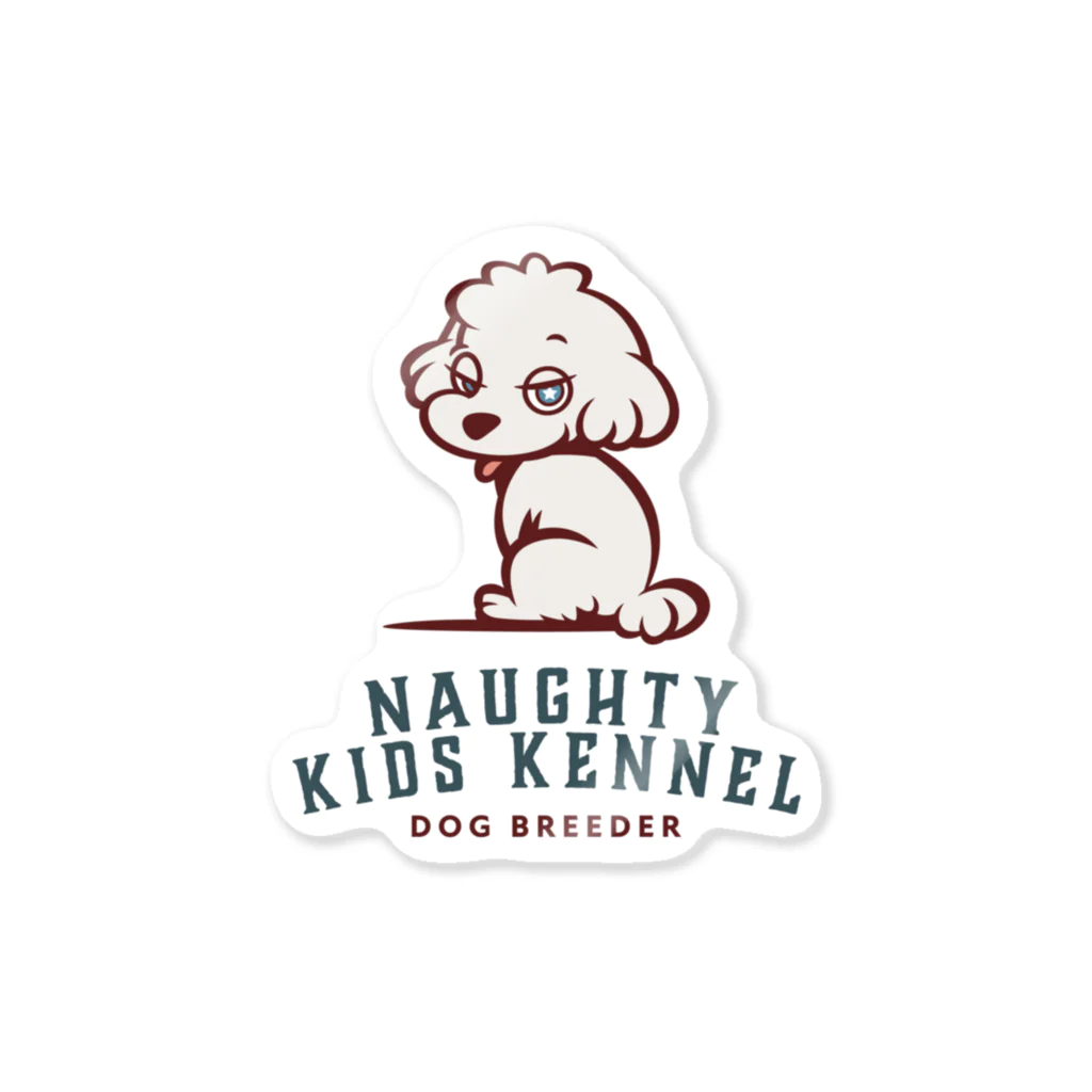 NAUGHTY KIDS KENNELの【👀✨】ダイカットステッカー Sticker