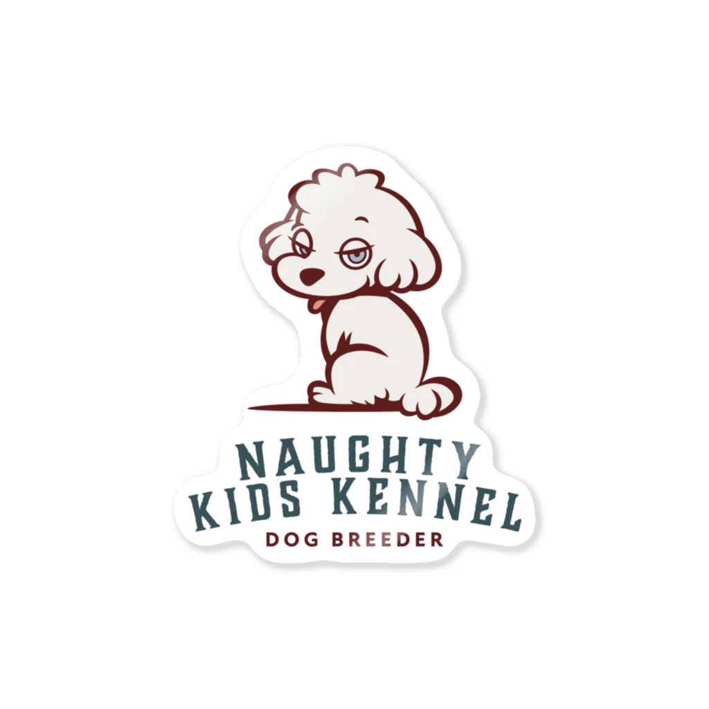 NAUGHTY KIDS KENNELの【通常目】ダイカットステッカー ステッカー