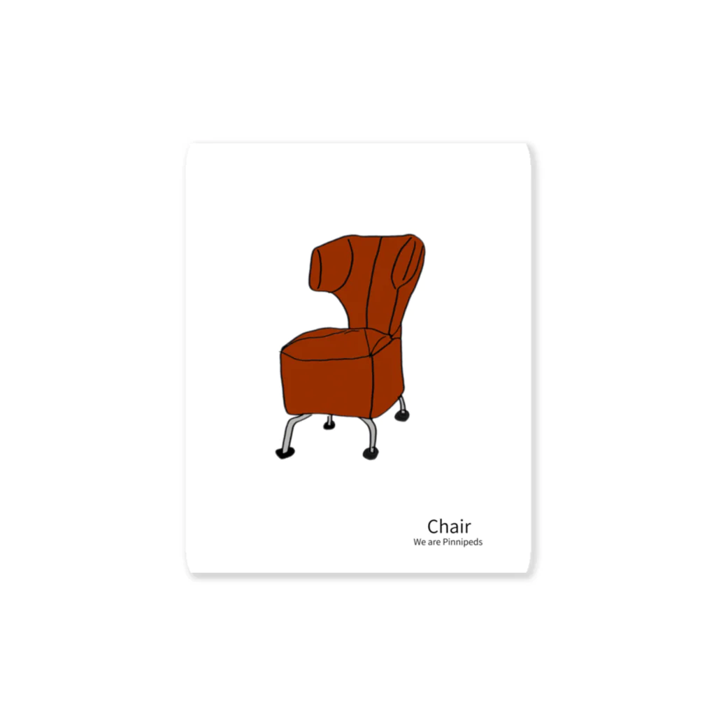 Pinnipeds Official StoreのChair Sticker