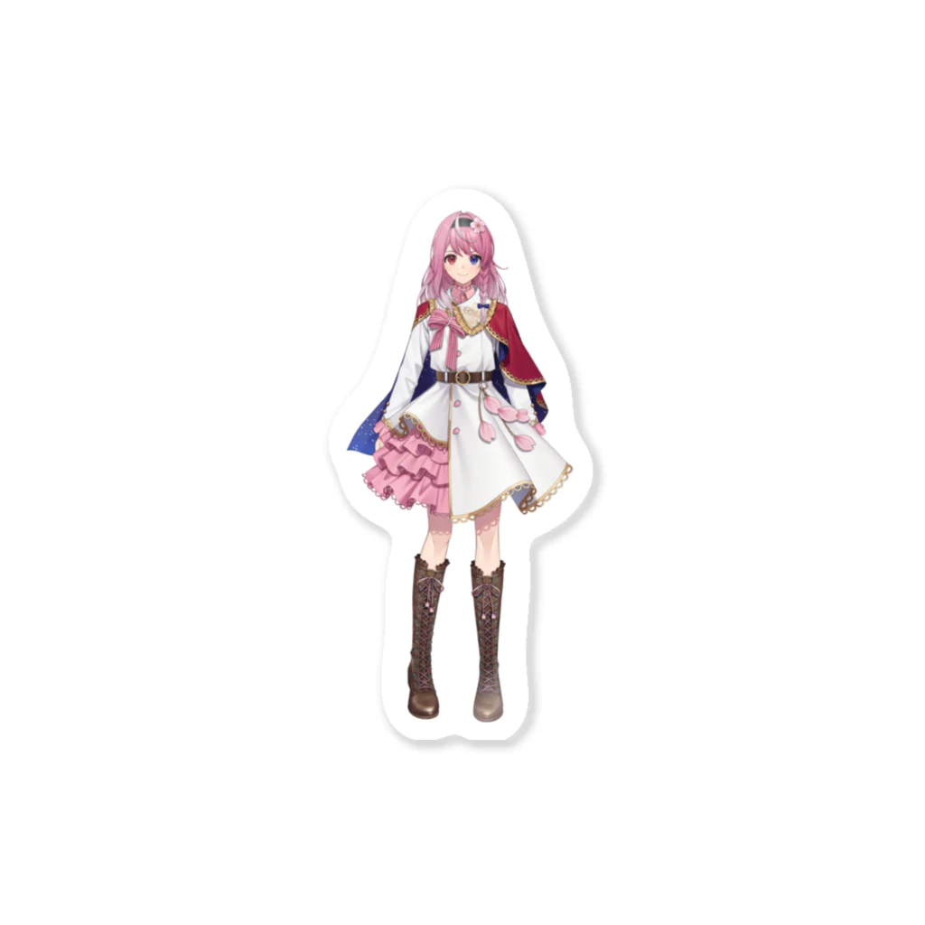 さくら王子🌸🚹女装王子VTuberのさくら王子の推し活グッズ Sticker