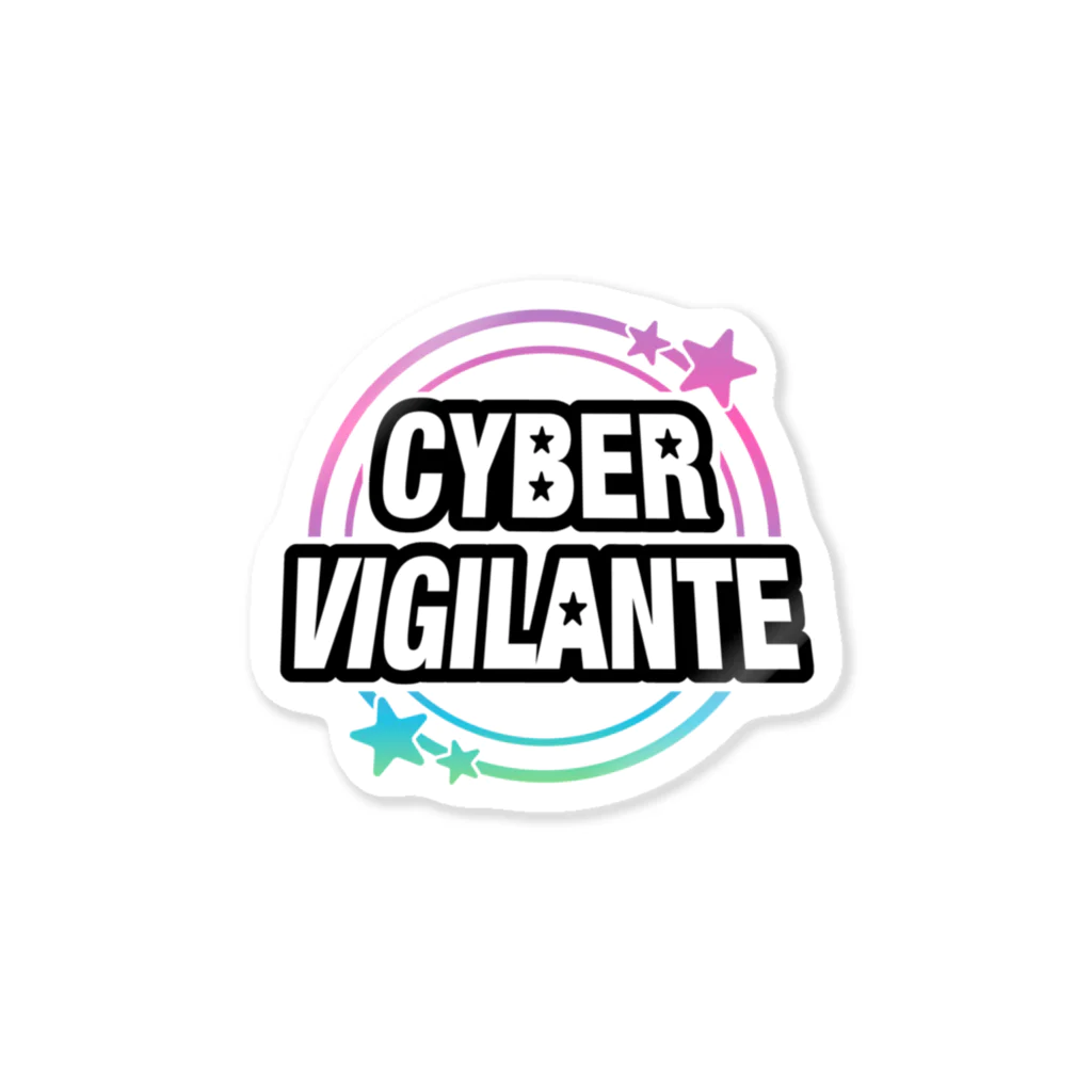 CYBER VIGILANTEのCIBER VIGILANTE_アイコンステッカー ステッカー