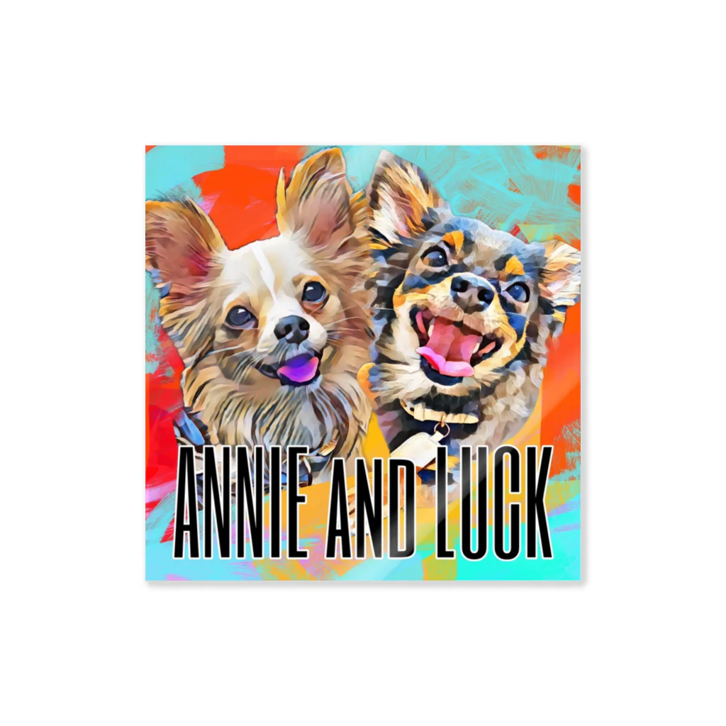 高塚南海のラック＆アニー Sticker