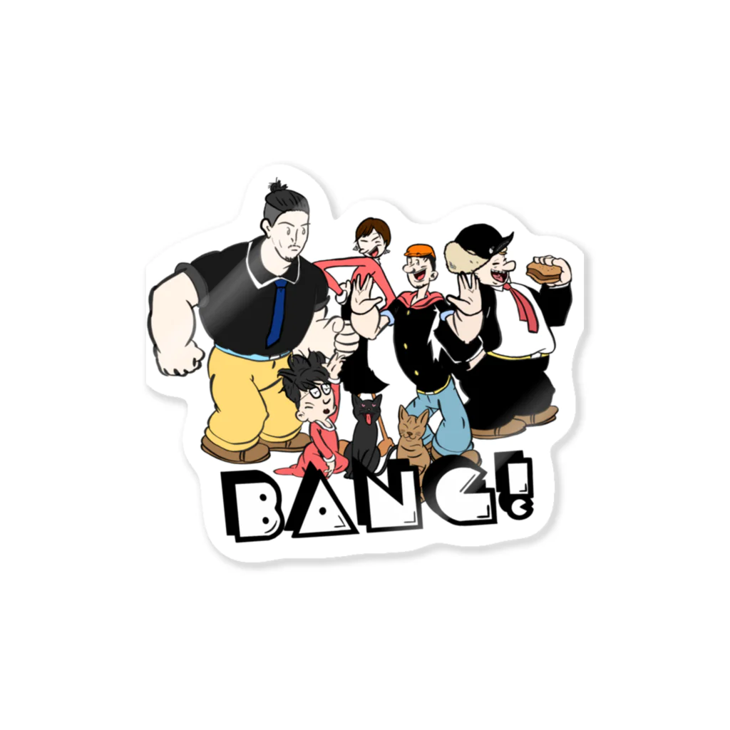 sunosnowのBANG! unofficial goods Sticker