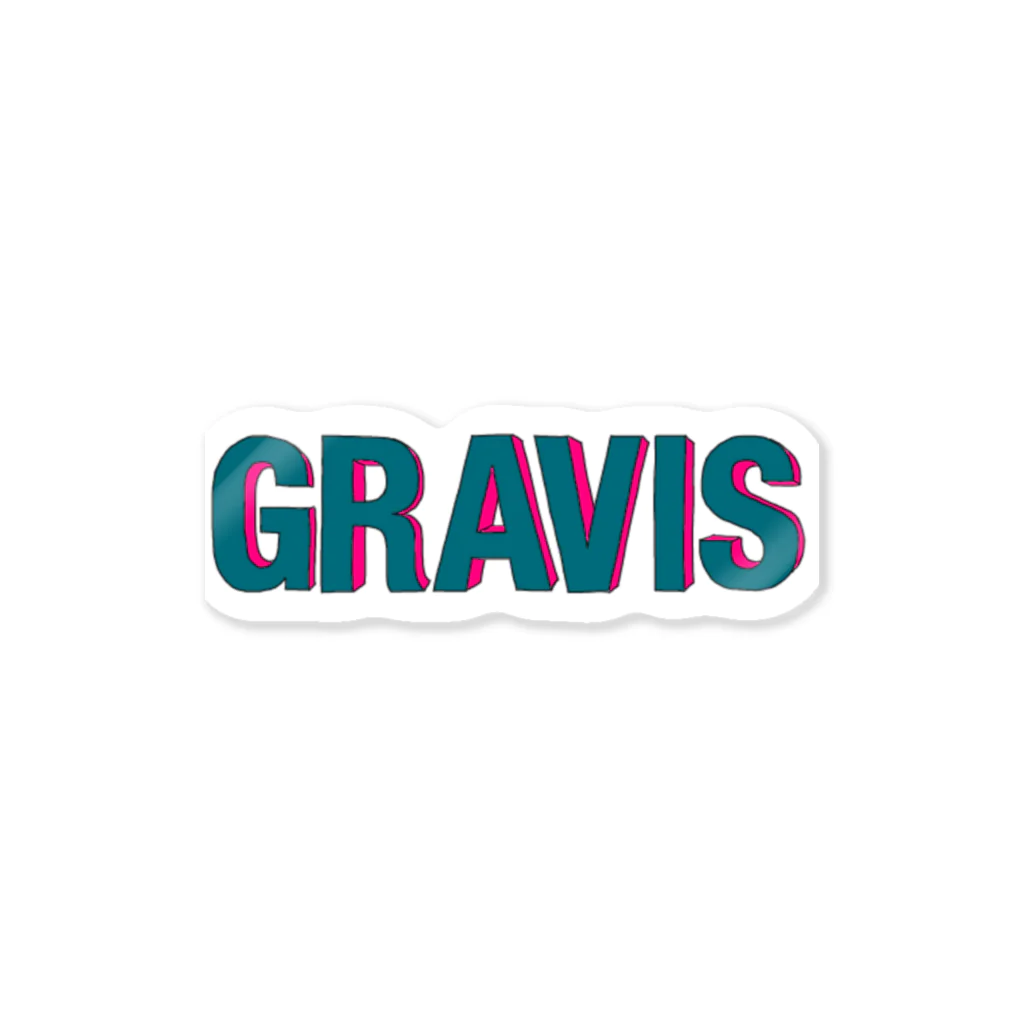 GRAVISのGRAVIS ステッカー