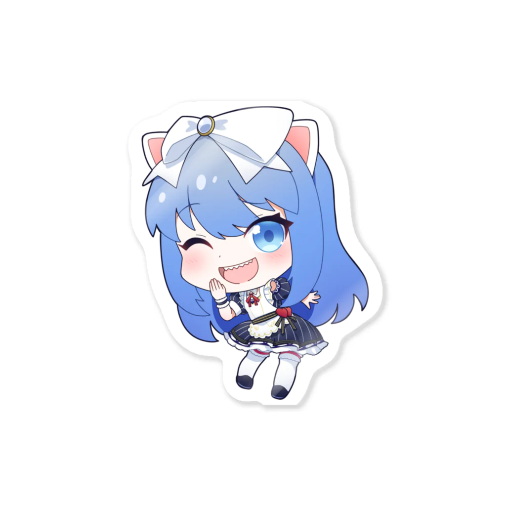 えるくのおみせのえるくはどこに貼ってもおこらないよ Sticker