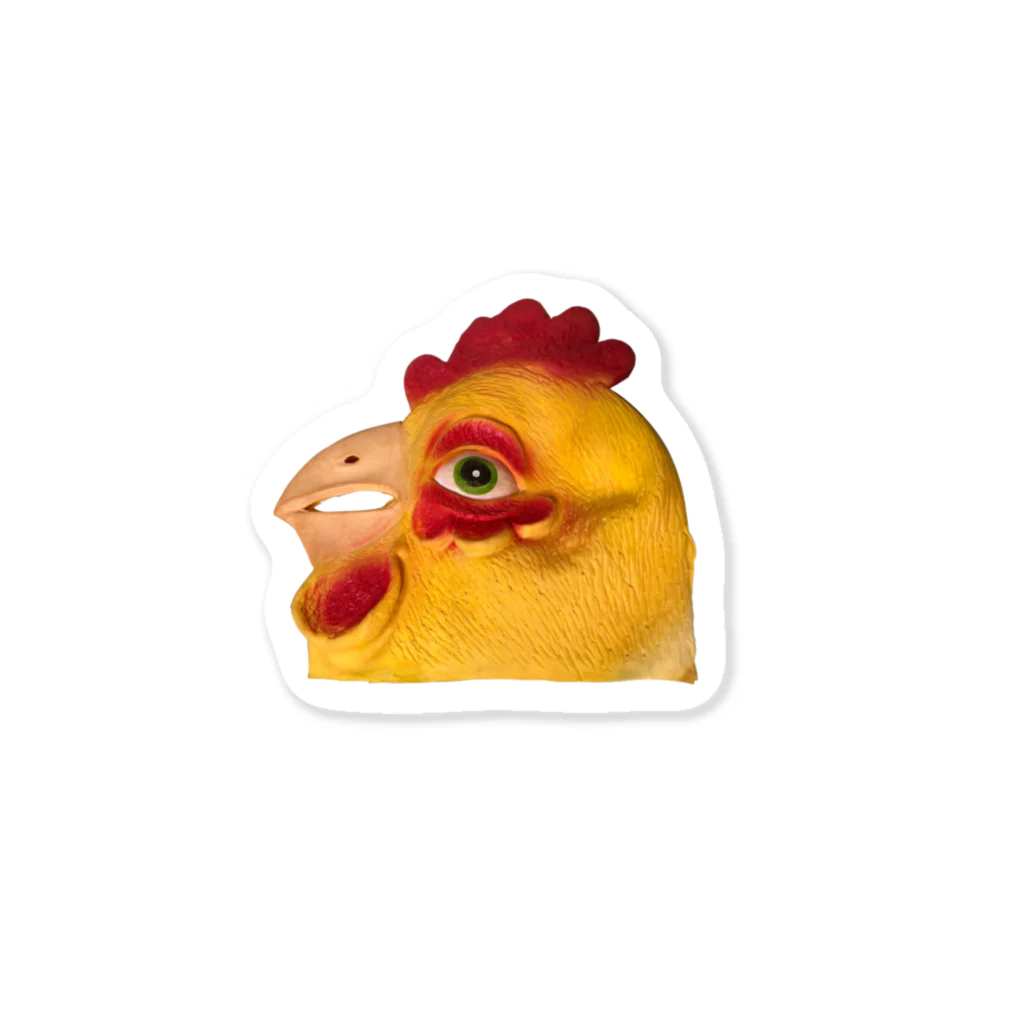 とっしー 噂音トシの鶏 Chikin Sticker