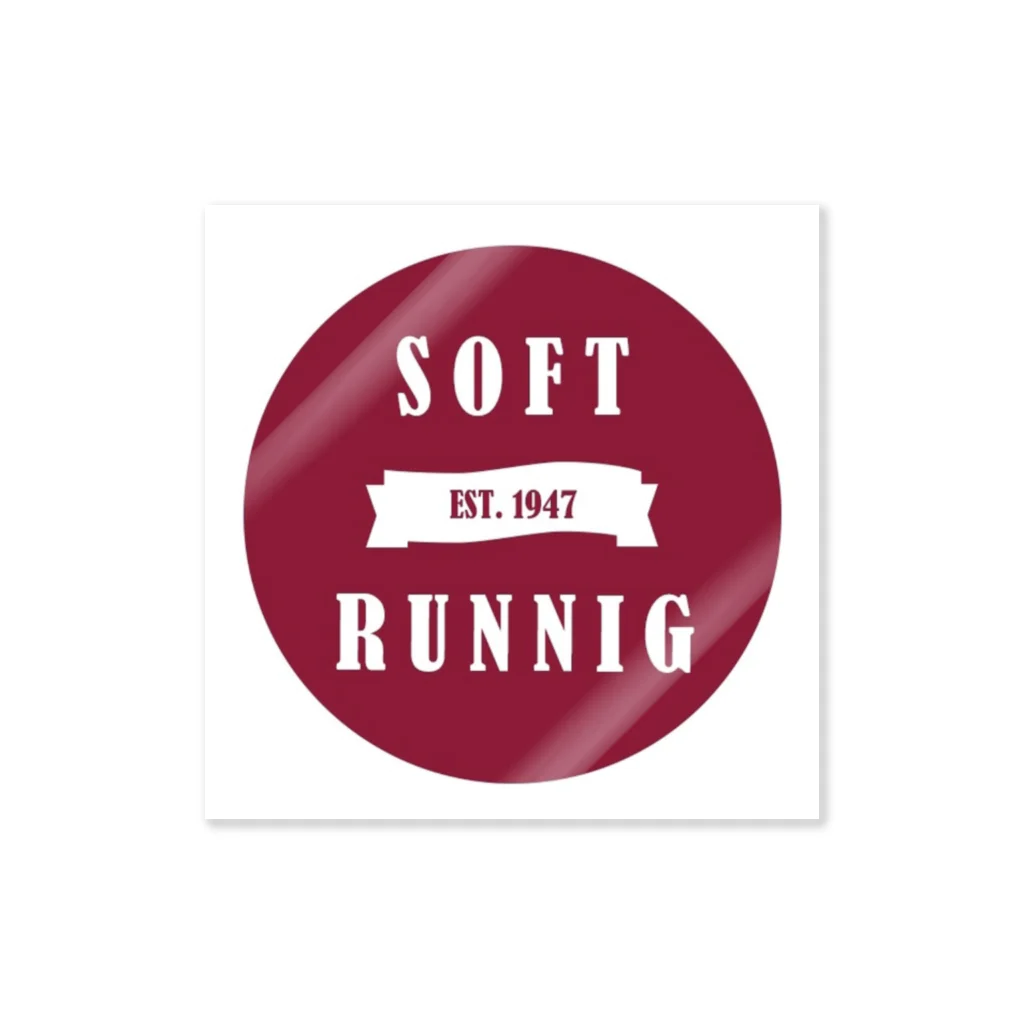 Soft Running のSoft Running  ステッカー
