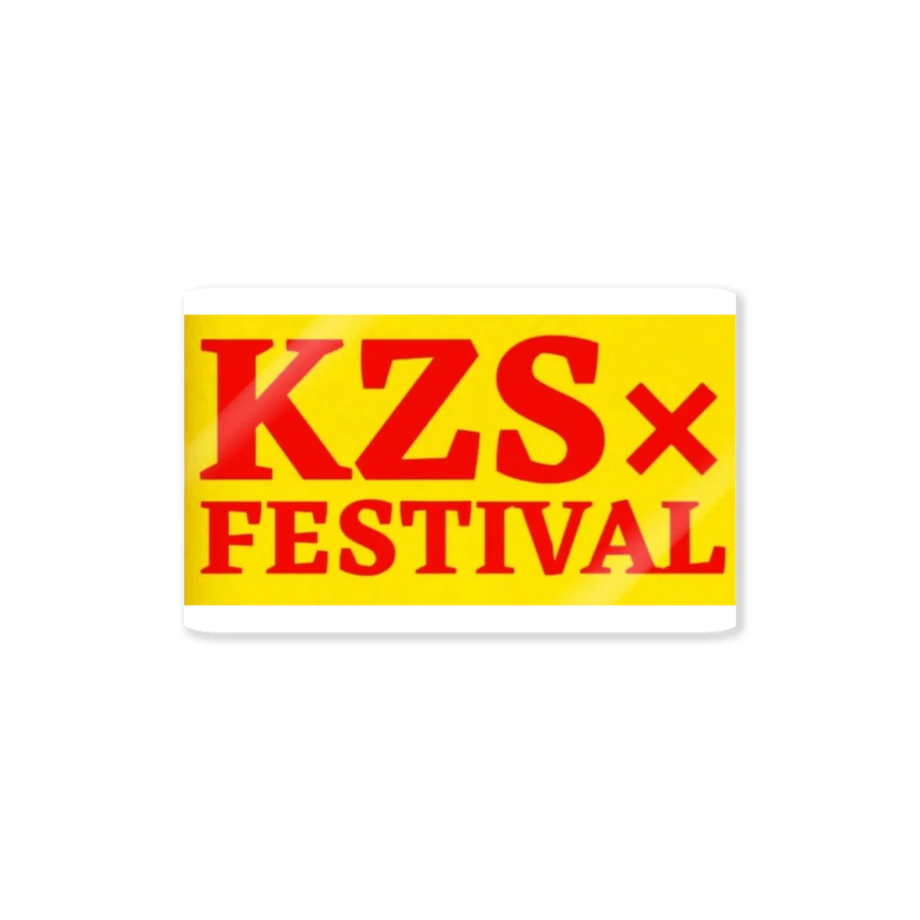 KZS×Treasure IslandのFES Logo Sticker Sticker