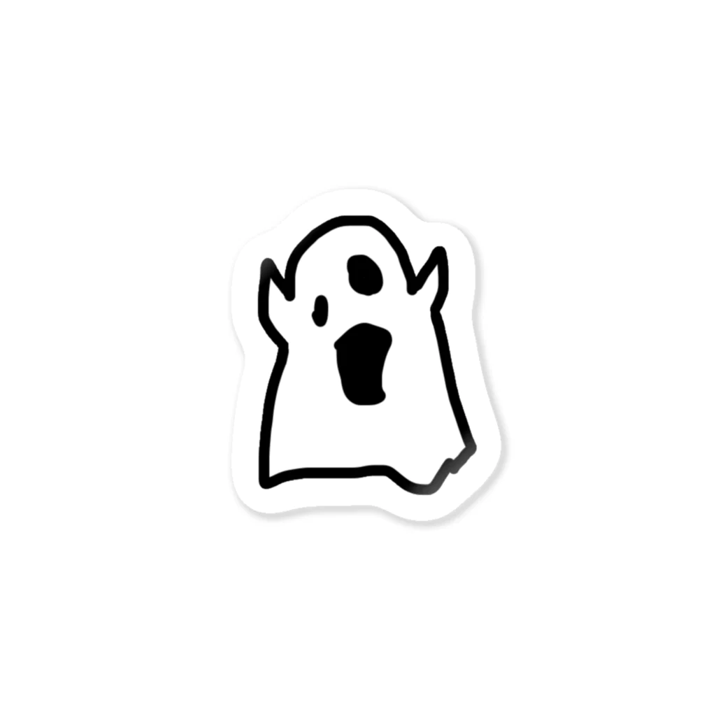 ユロウの店のおばけステッカー Sticker