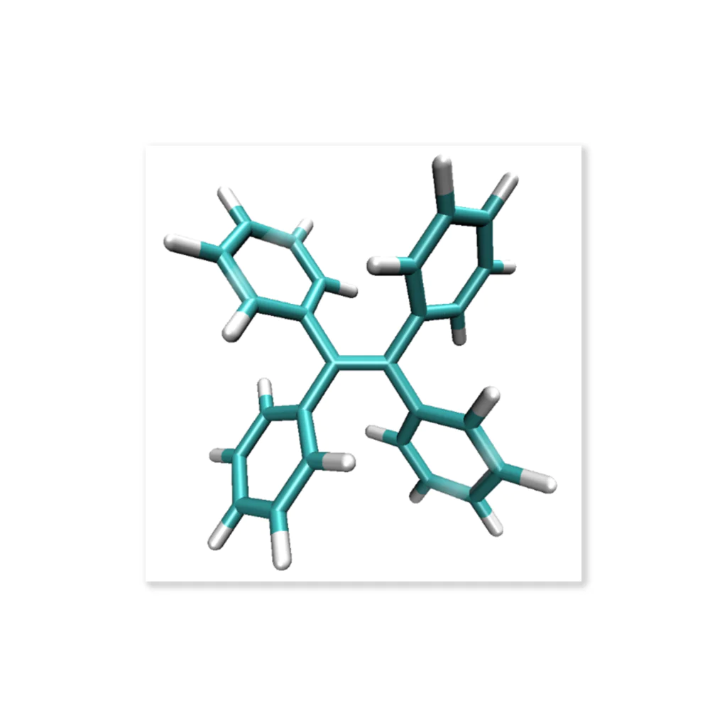 zipitのテトラフェニルエチレン ステッカー