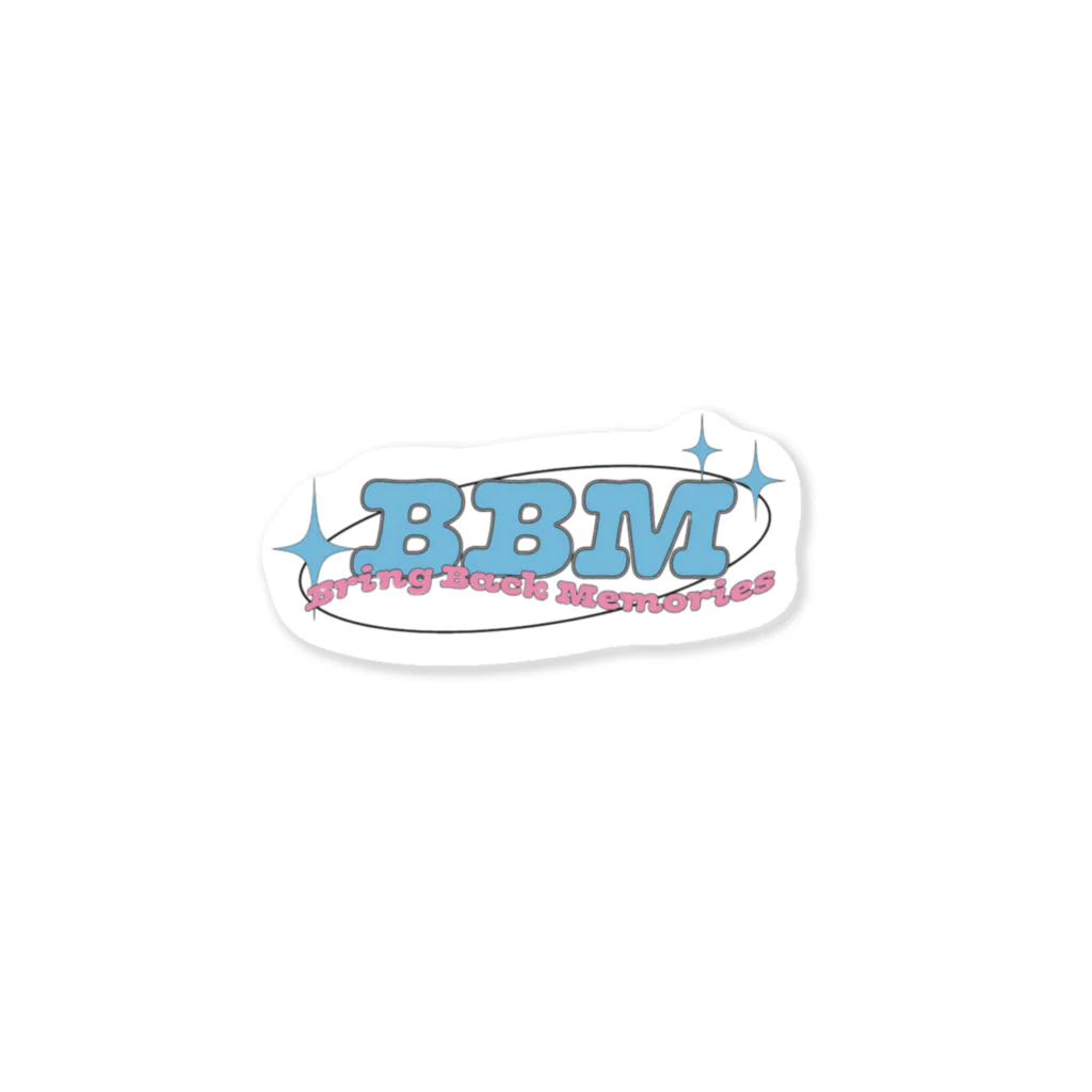 BBM (Bring Back Memories)のBBM ロゴ Sticker