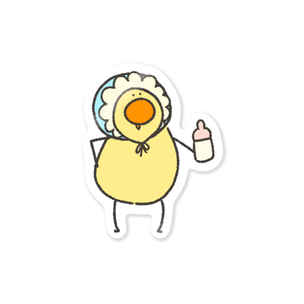 ことり屋の生後10ヶ月のトリ Sticker