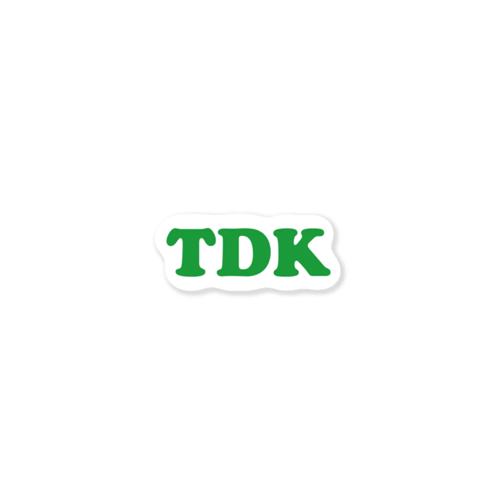 harrysのTDKステッカー Sticker