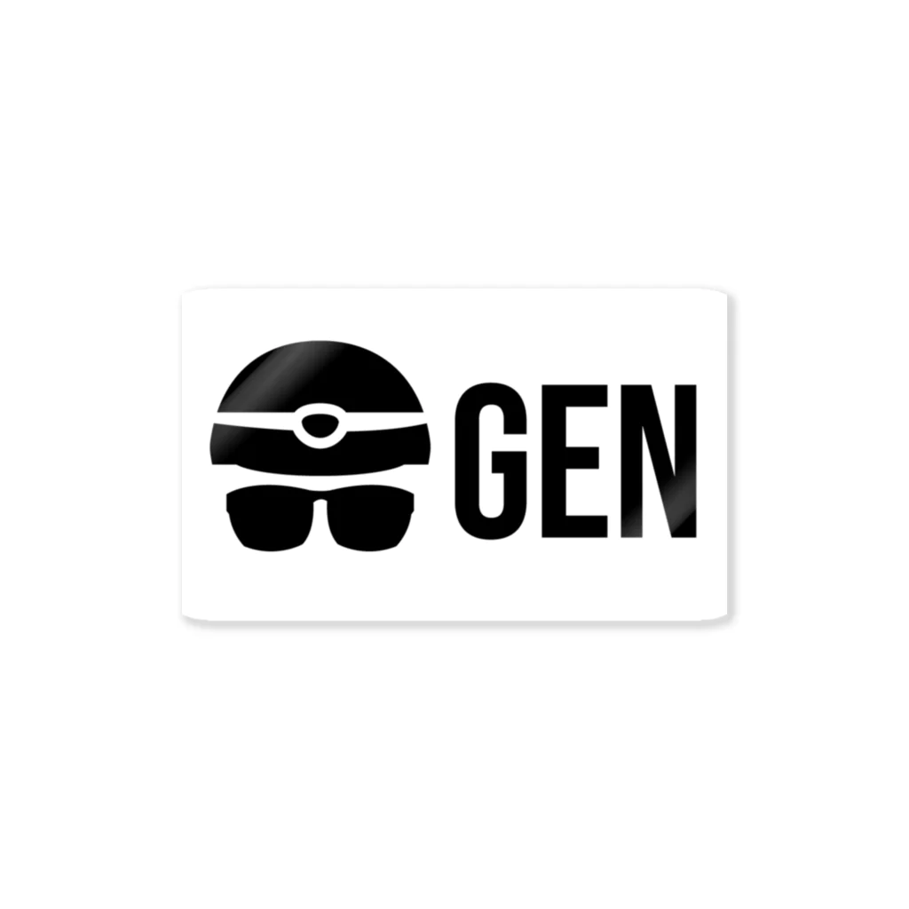 GENちゃんのお店のGENちゃん応援ステッカー Sticker