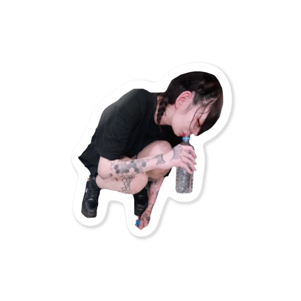 鬼は殺せてもヤオは殺せないのみんなの二日酔いを請け負うお守り Sticker