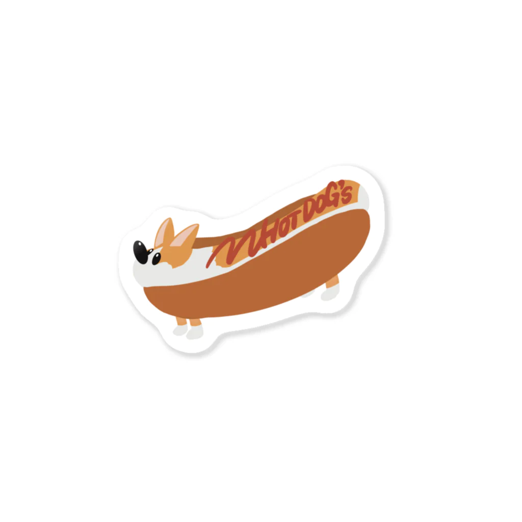 HOT DOG’sのHOT DOG’s Shortie（ショーティ） Sticker