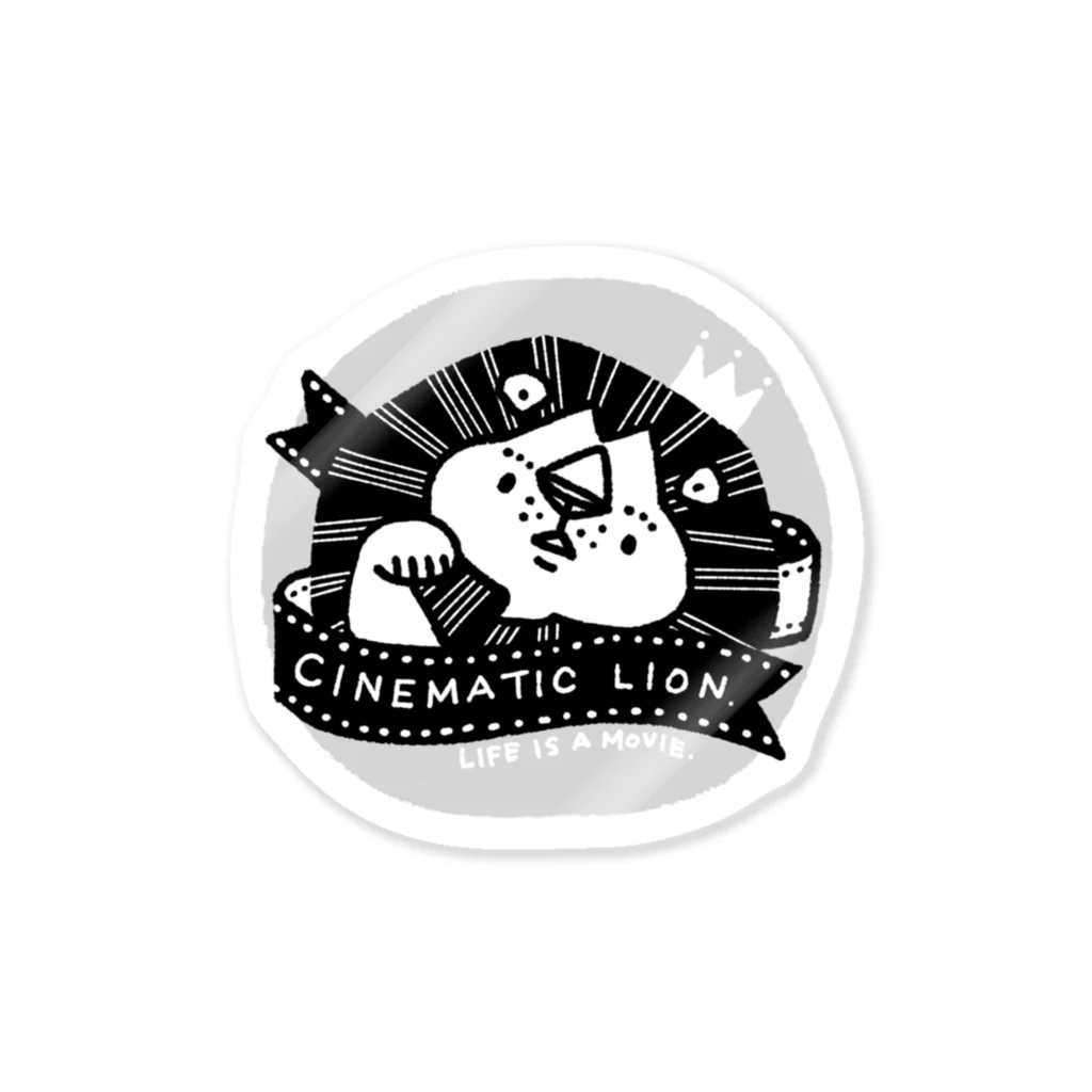 frankenji.storeの映画ライオン Sticker