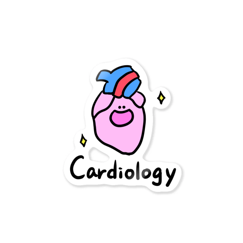 Dr.pepepe の陽気な血球やさんのCardiology Sticker