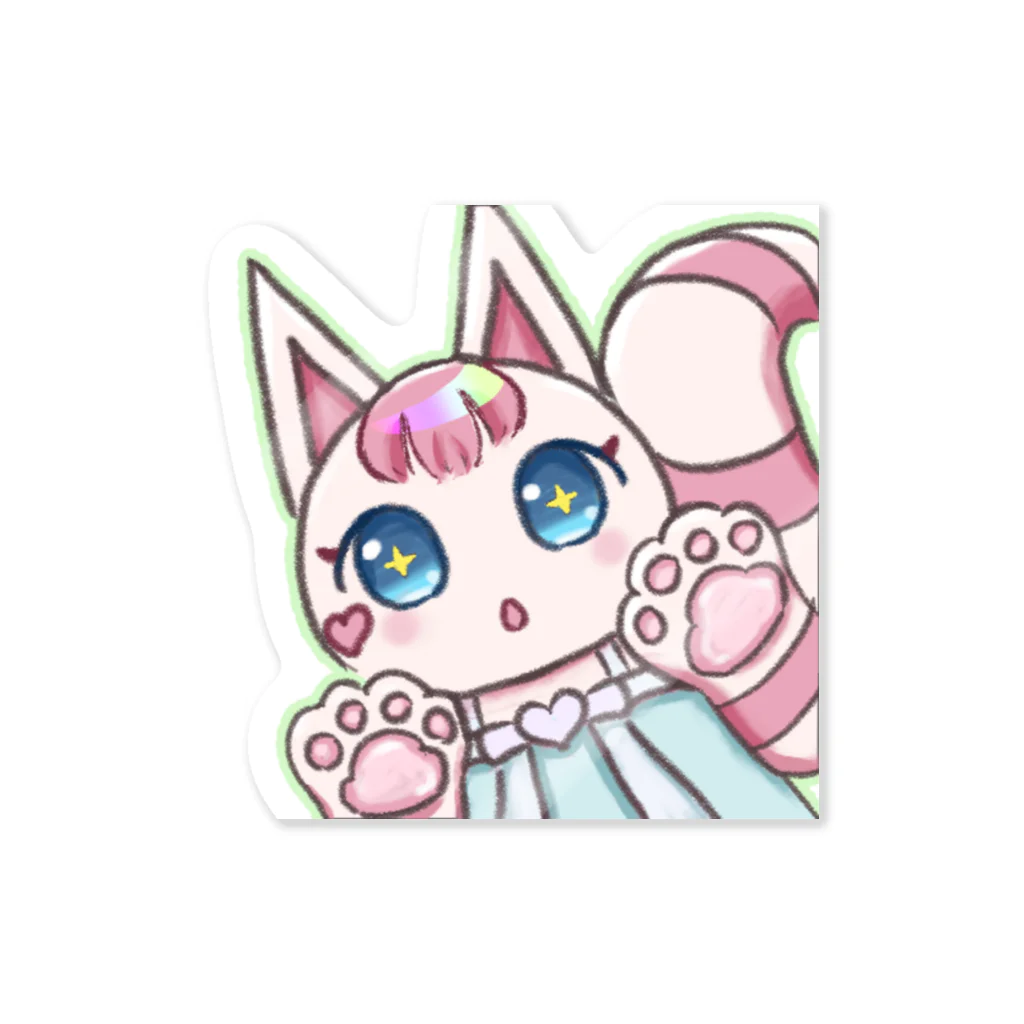 かしのねこのかしのねこ Sticker