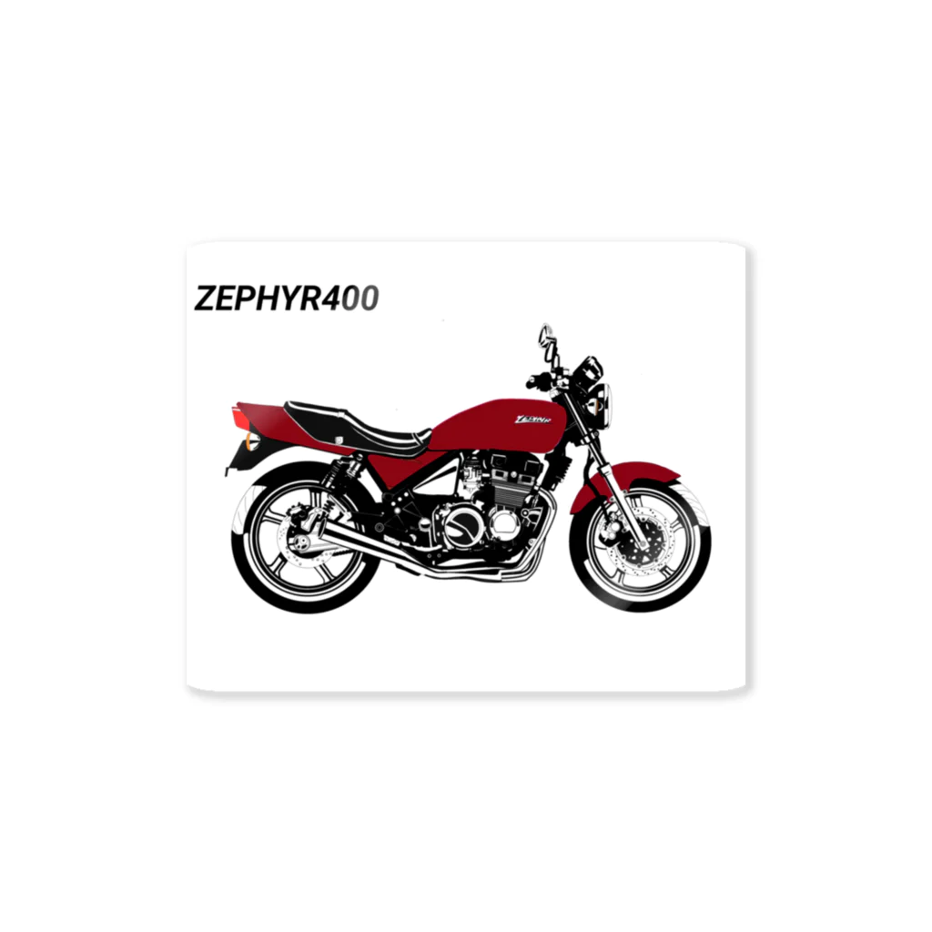 Art-LifeのZEPHYR400 ステッカー