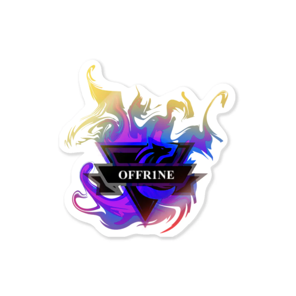 らすたのOFFR1NE（まおりぜカラーVer） Sticker