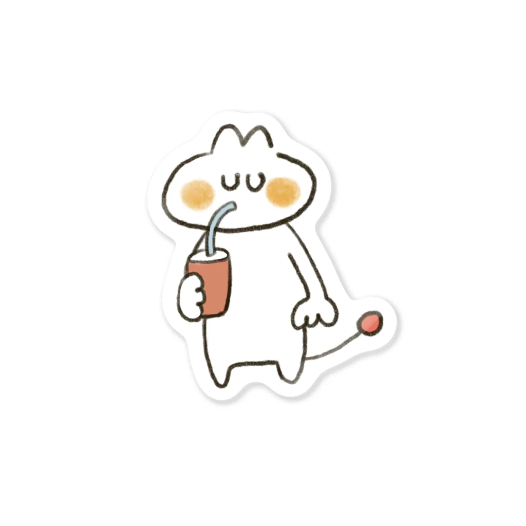 Aimaricoのねこぺぺジュース🥤 ステッカー