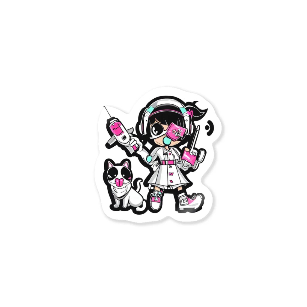 CuteCombatのCuteCombat_nurse(ナース)_ver.001 Sticker