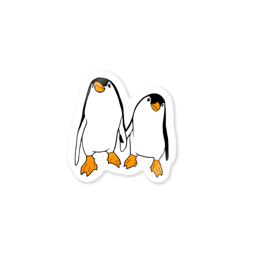 YOLO「ヨーロ」のペンギンの兄弟 Sticker
