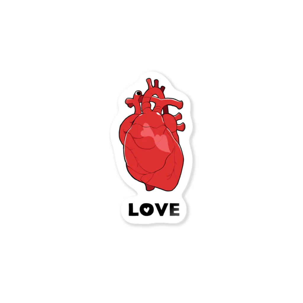 つばめ25号のLOVE Sticker