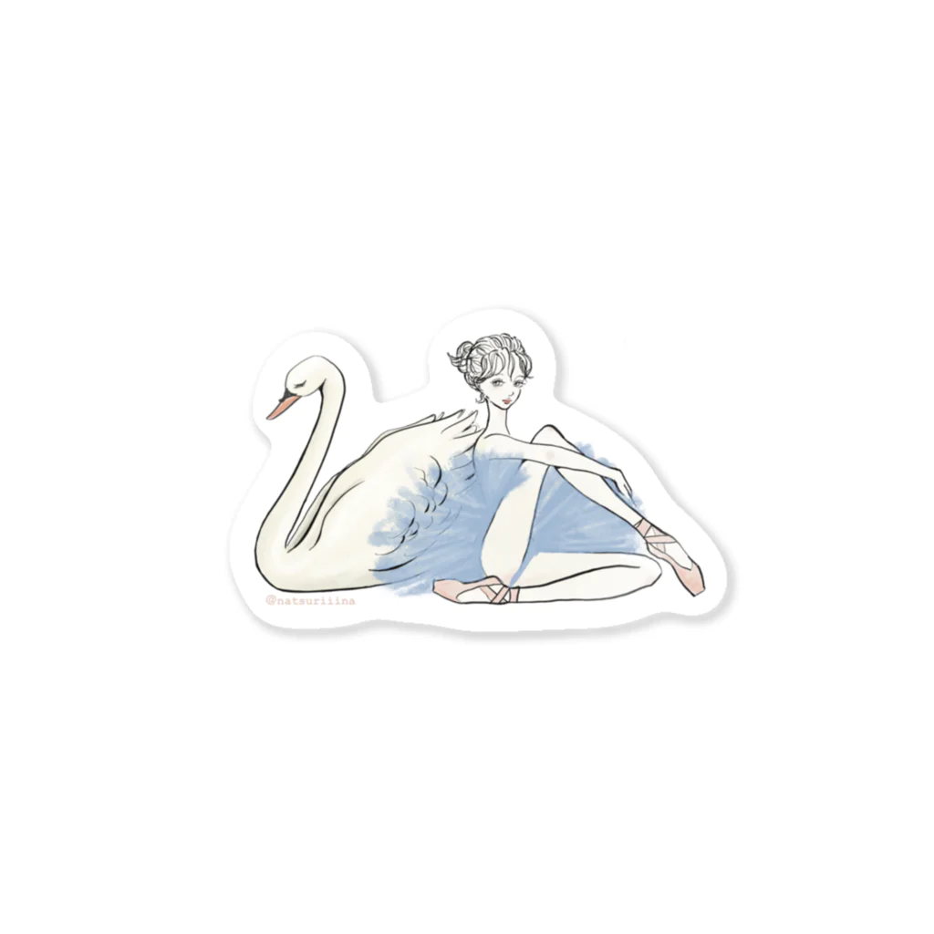 natsuriiina  (Instagram: @natsuriiiina___)のSWANGIRL_STICKER1 ステッカー