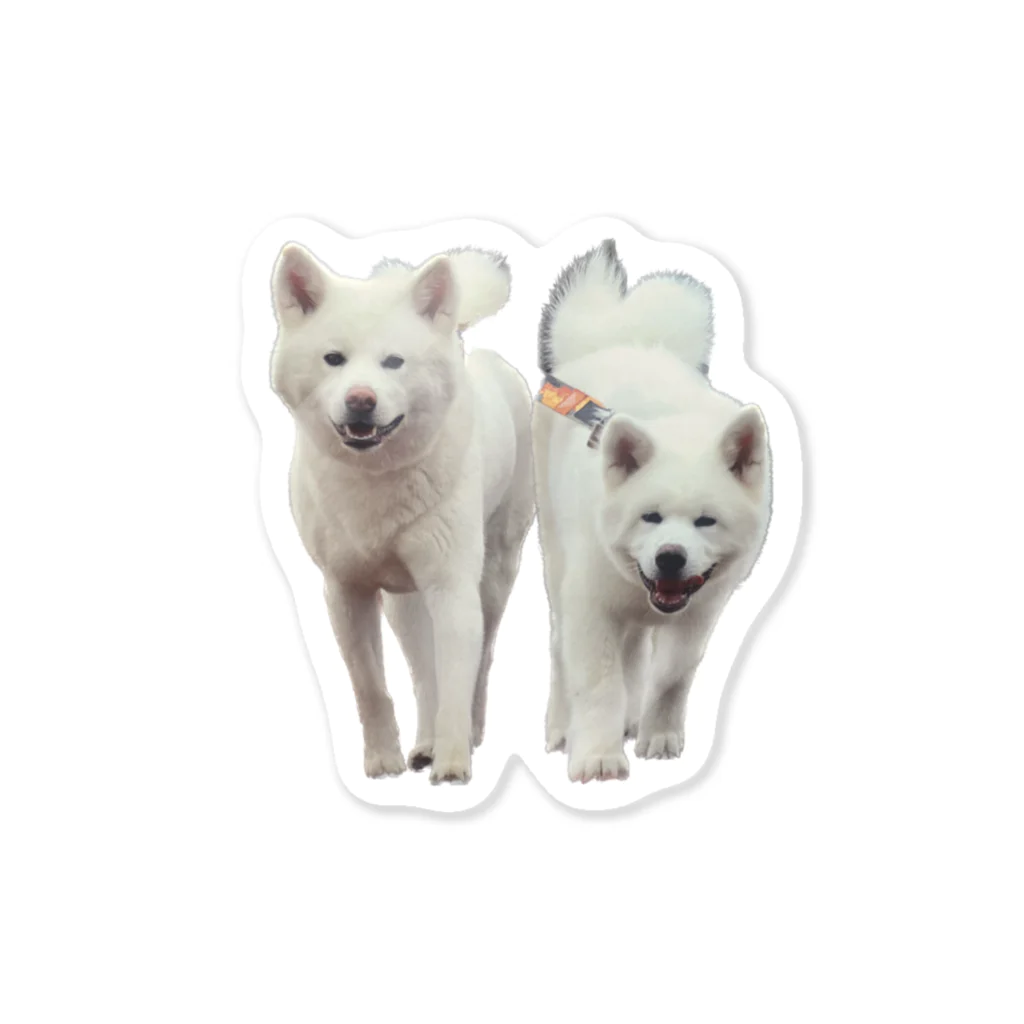 梅子&白岳の梅白コラボ Sticker