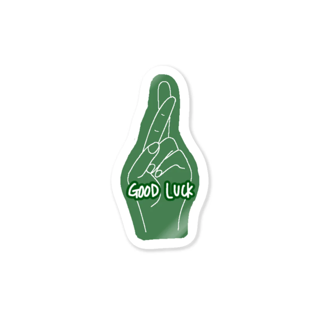 みなと　あきの GOOD LUCK ステッカー Sticker