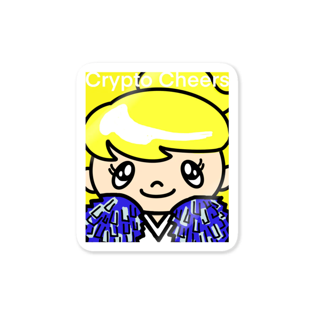Link Creation online SHOPのCrypto Cheers2 ステッカー