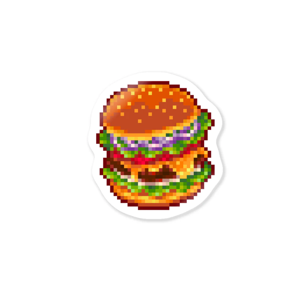 どっと屋のVEGETABLE BURGER Sticker