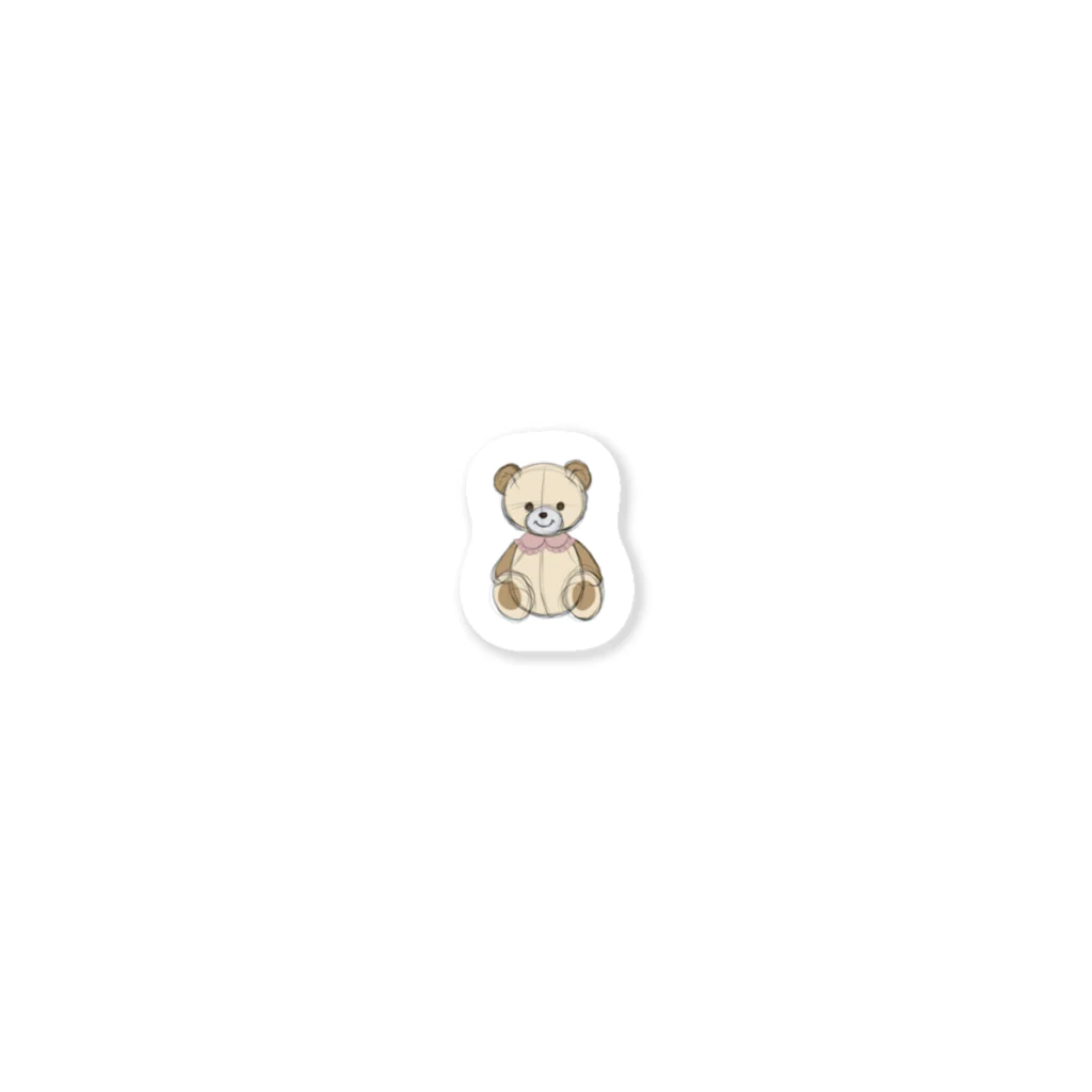 Aya FujiiのCream Bear Sticker