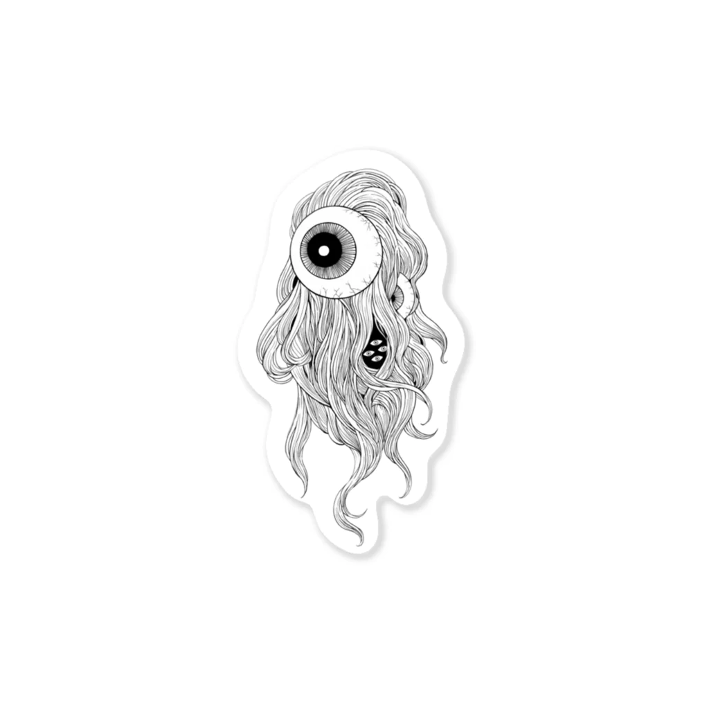 NarwhalのEYE BALL ステッカー Sticker