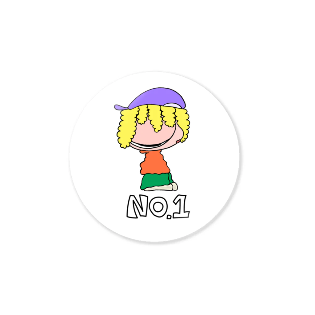 275ART_GOODSのNo.1 Sticker ステッカー