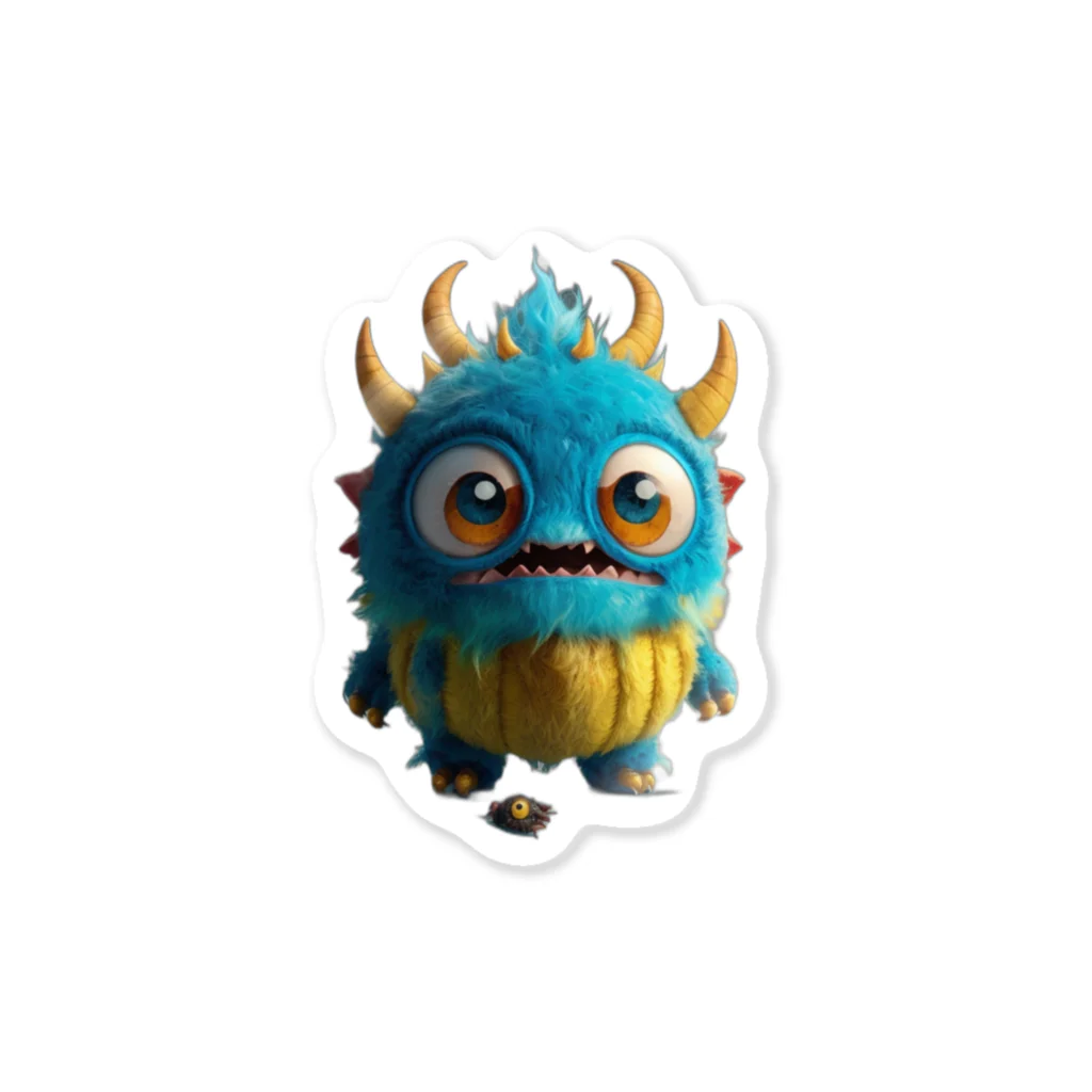 tkpsdesignのcute monster c ステッカー