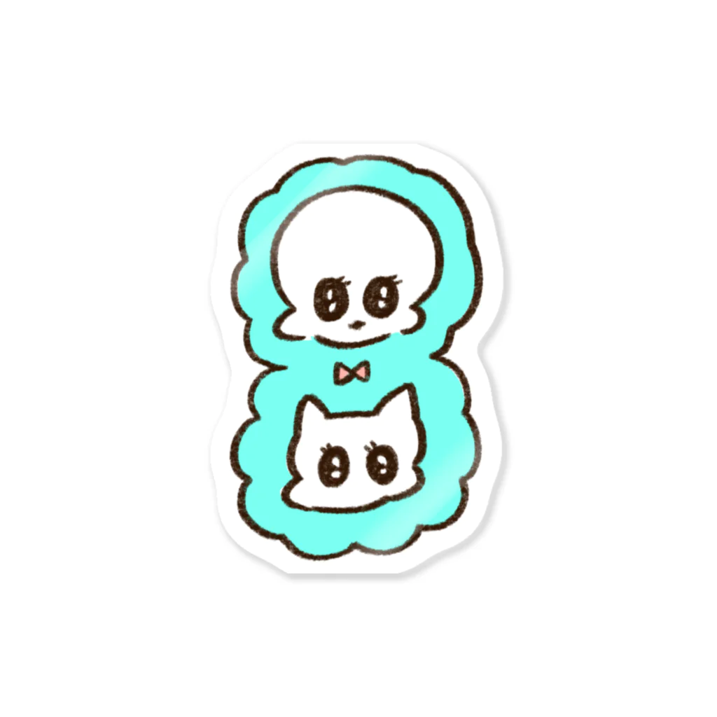 やまもとりえの8月ちゃん Sticker